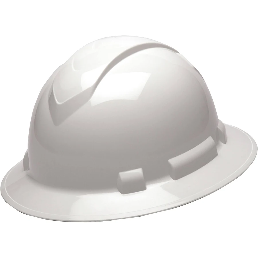 Hh-Fi-W Full Brim Hard Hat White