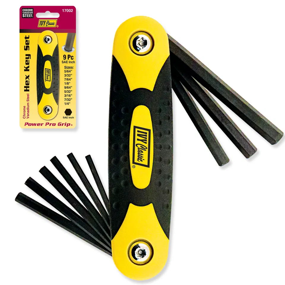 Ivy Classic Standard Folding Hex Key 9Pcs