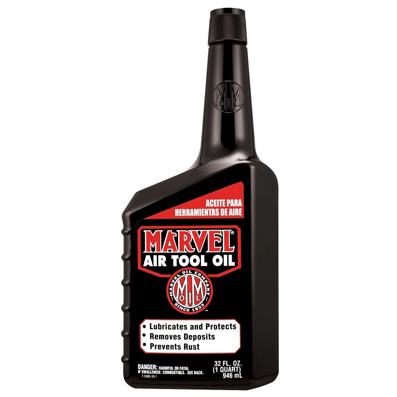 [MARV QRT 85R1] Marvel Mystery Air Tool Oil 32 Oz (1 Qrt)