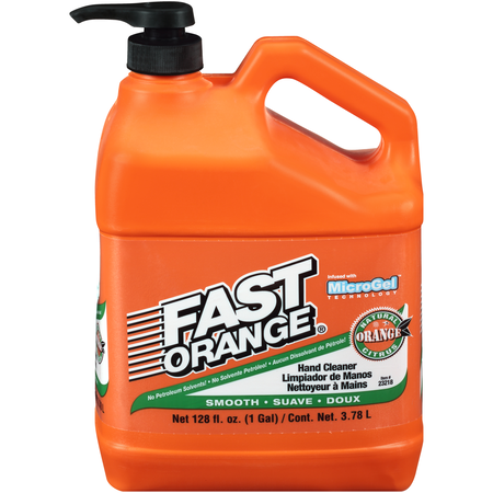 Permatex 23218 Fast Orange Smooth Hand Cleaner W Pump 1 Gallon