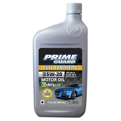 [PRIME-GUARD-PGSYN520] Prime Guard 5W20 Full Synthetic Motor Oil 1 Qt
