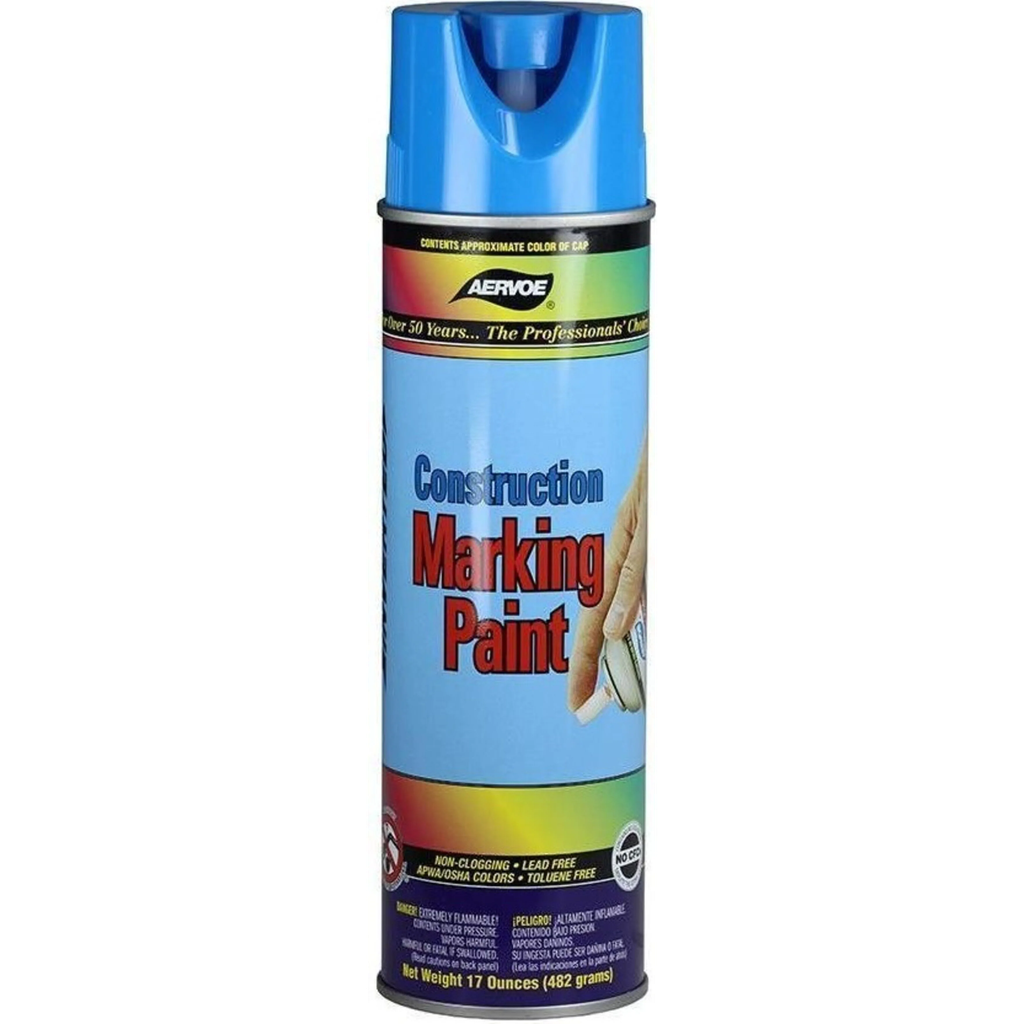 Aervoe Contractor Marking Paint 250 Flo Blue