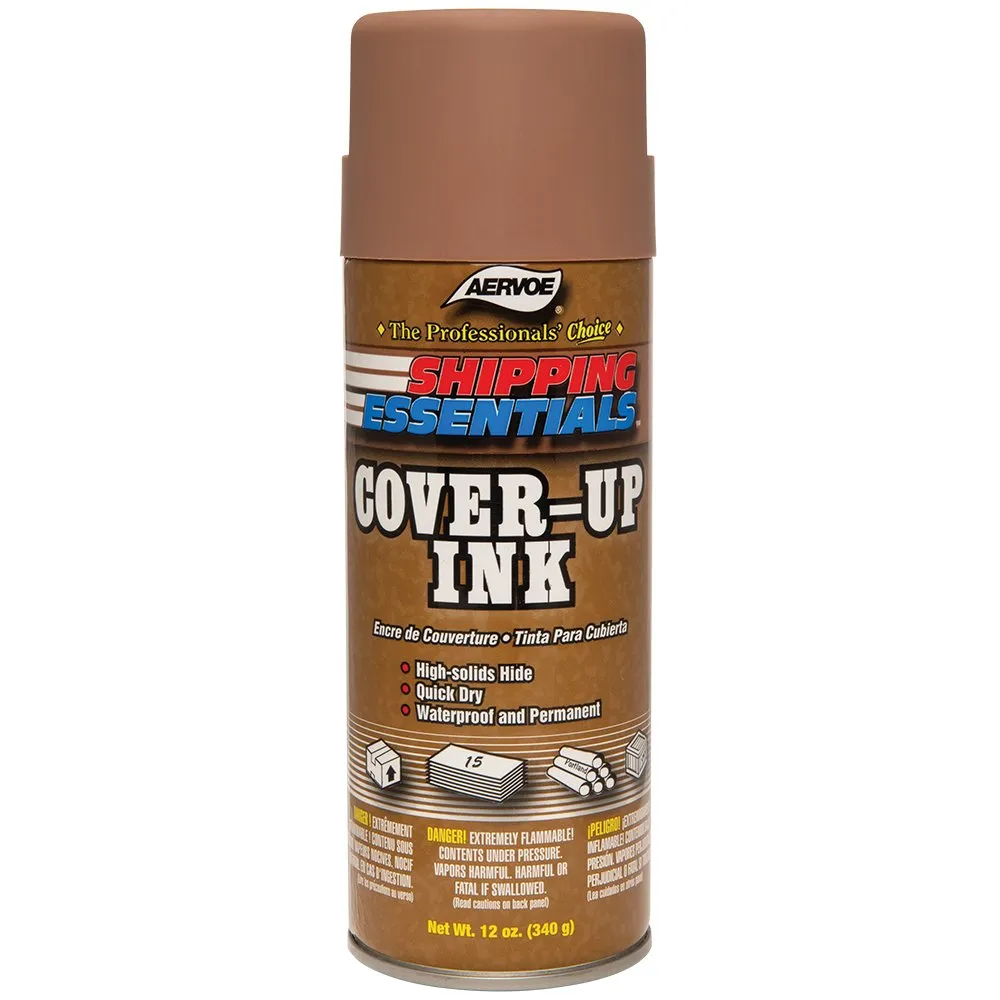 Aervoe Cover-Up Ink 2811 Tan  12 Oz. Spray Can