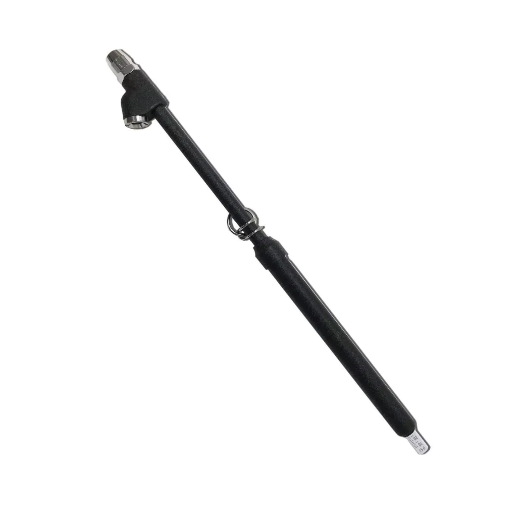 Ascot Supply 476-11185 Dual Foot Service Gauge Black Epoxy Finish