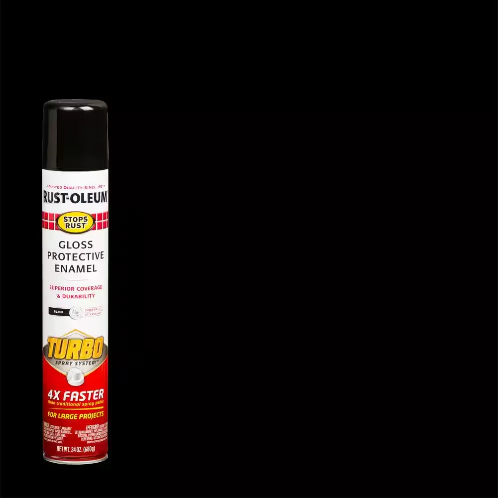 Rust-Oleum 334128  StopsRust Turbo Black