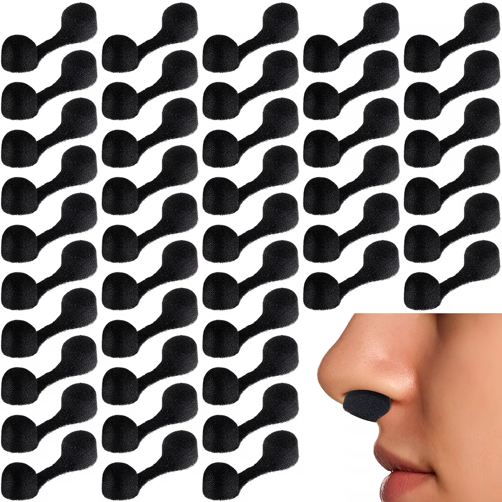 Tondiamo 100 Pieces Nose Plug Filter Disposable