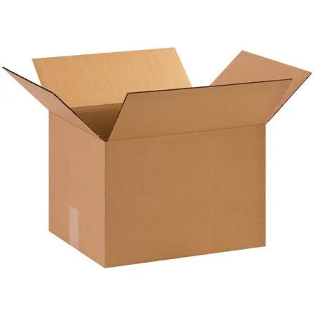 15 × 12 × 10" Corrugated Shipping Boxes, 25/Bundle