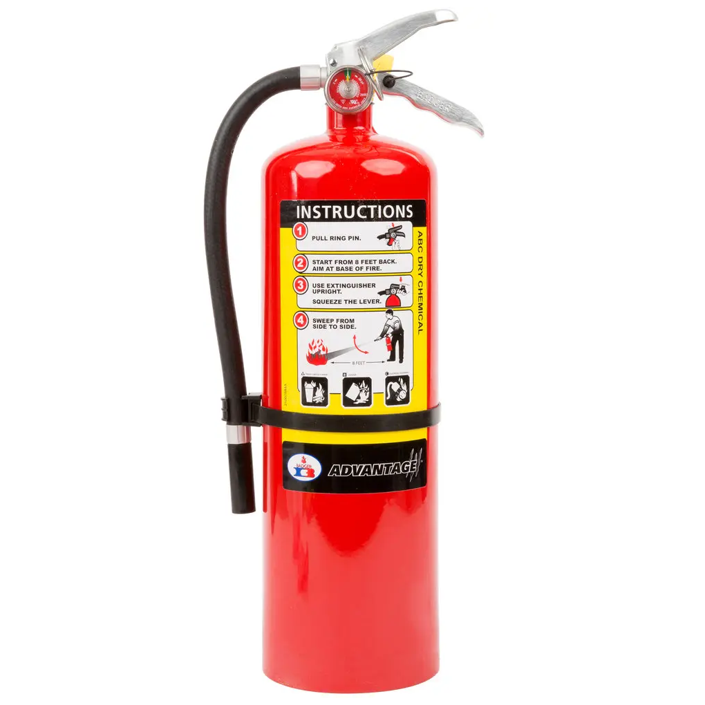 [BADGERADV-21007867B] Badger Advantage 21007867B 10# ABC Fire Extinguisher w/Wall Hook