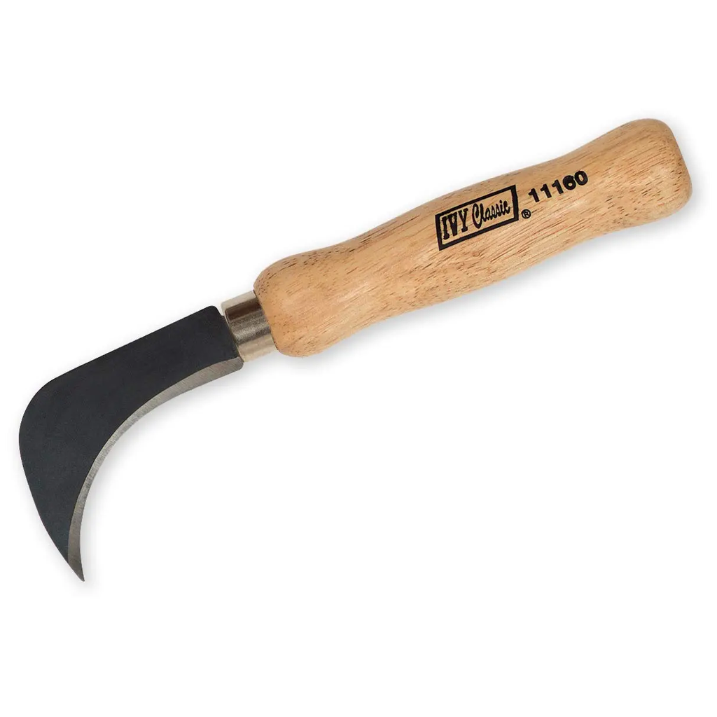 Ivy Classic 11060 Linoleum Knife Wooden Handle