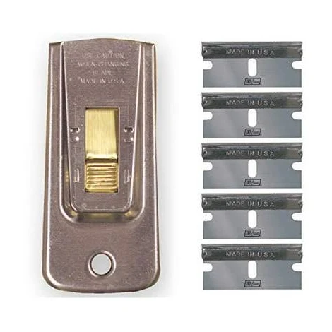 Ivy Classic 11156 Razor Blade Scraper With 5 Blades