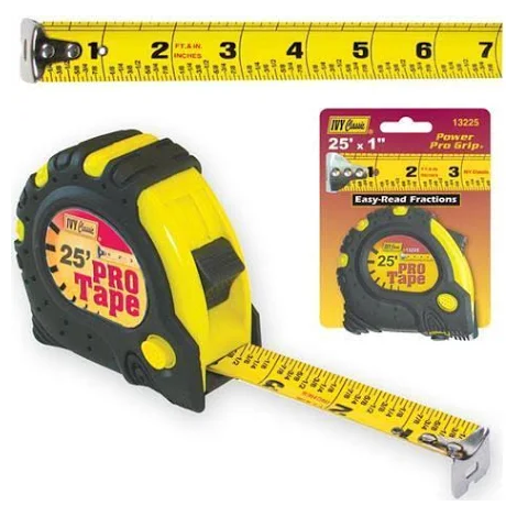 Ivy Classic Pro Tape Measure 25 Foot
