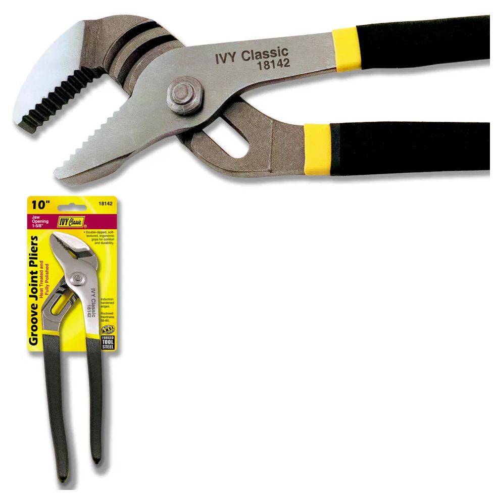 Ivy Classic 10 Inch Groove Joint Pliers