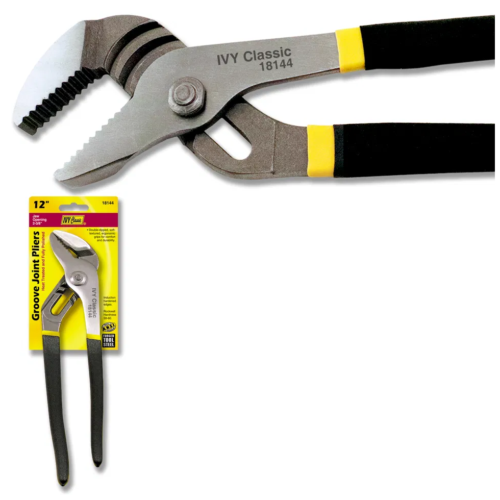Ivy Classic 12" Groove Joint Pliers