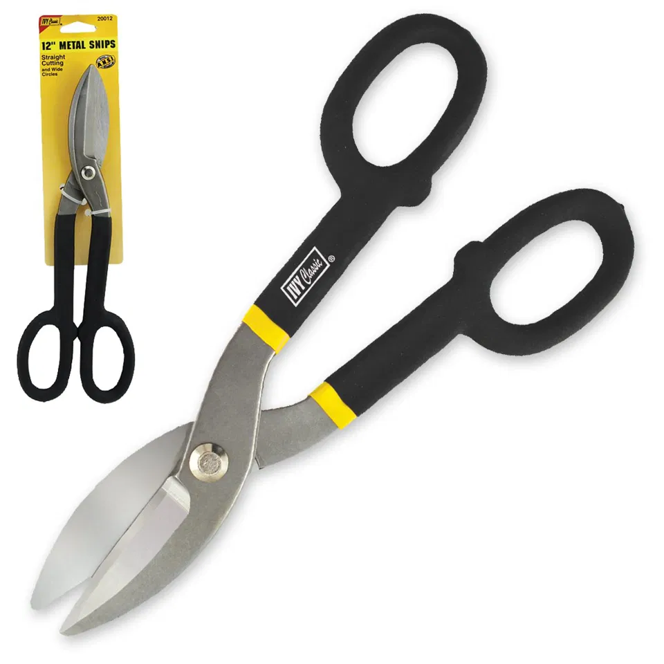 [IVY 20012] Ivy Classic 12" Metal Snips Straight Cut