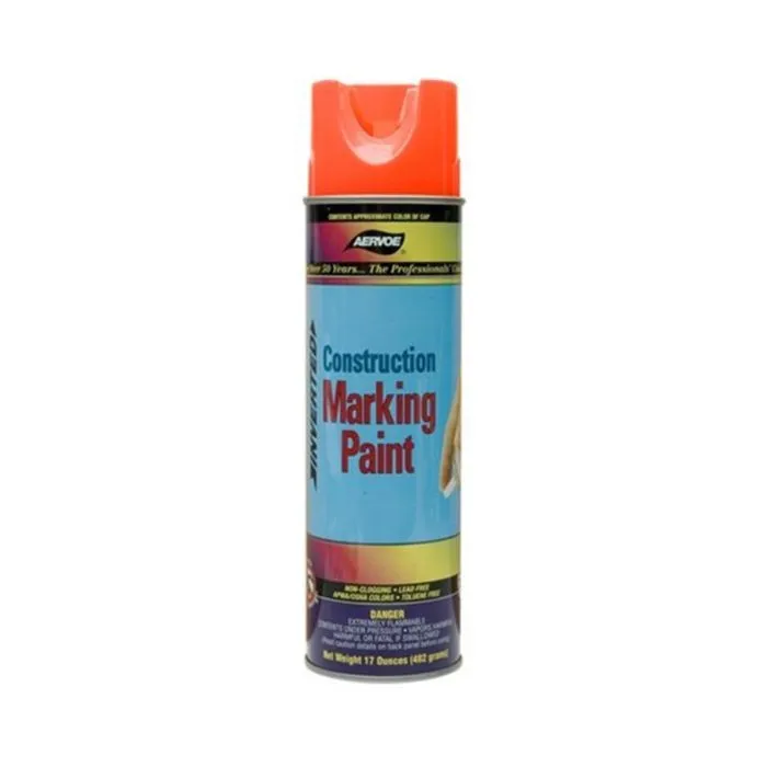 Aervoe Contractor Marking Paint 247 Flo Orange