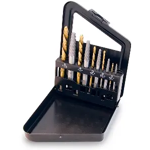 Titan 10 pc. Screw Extractor/Left Hand Drill Bit