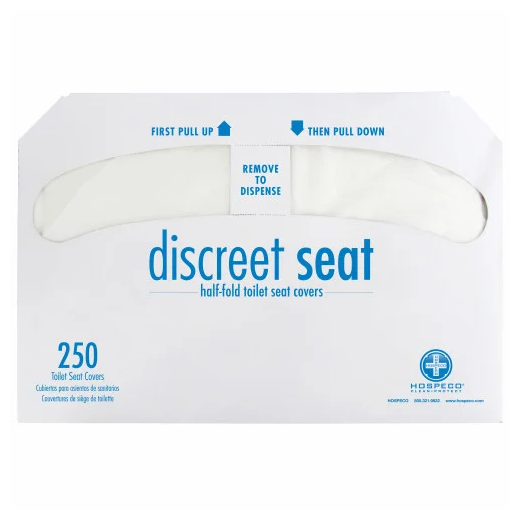 Boardwalk Discreet DS-5000 Toilet Seat Covers