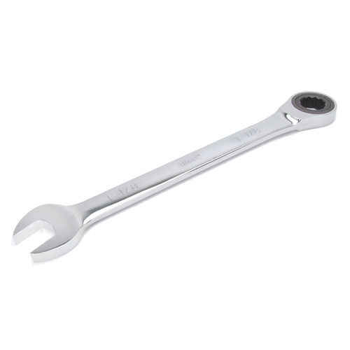 Titan 1-1/8 in. 12 pt. Ratcheting Combination Wrench