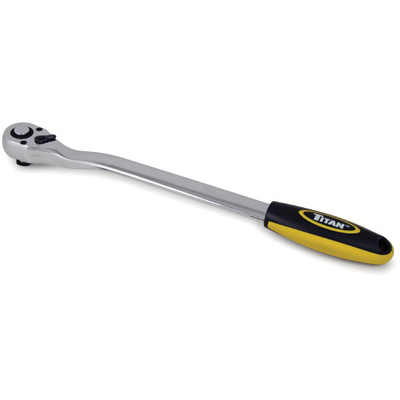 Titan 1/2 in. Drive Quick-Release Offset Extra-Long Ratchet