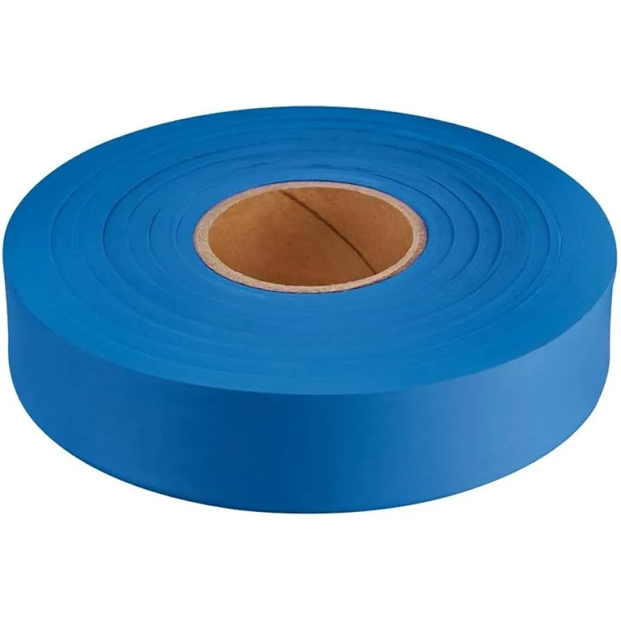 [FLAGGINGTAPEBLUE] 1 3/16 X 300 Foot Blue Flagging Tape