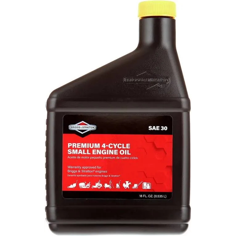 Briggs And Stratton 100005 Sae 30 Premium 4 Cycle Small Engine Oil 18 Oz