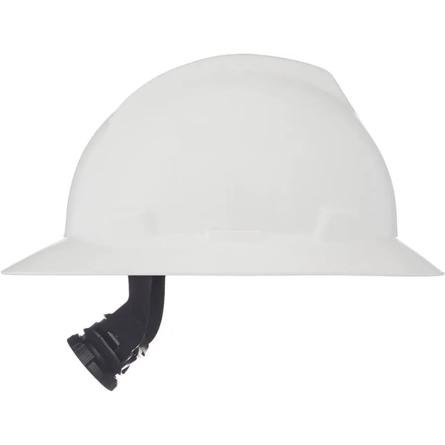 [MSA475369] Hard Hat Full Brim V Gard Fas Trac Susp