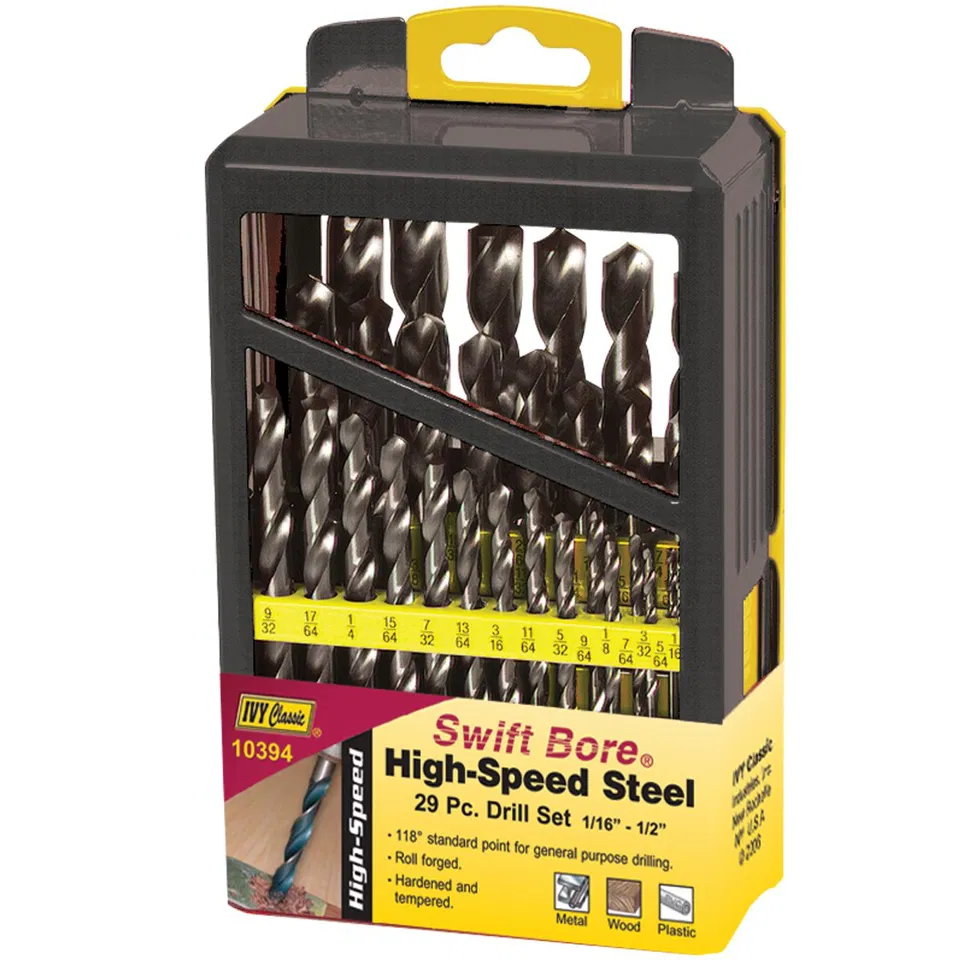 [IVY 10394] Ivy Classic 10394 29 pc HSS Drill Set Two Tone