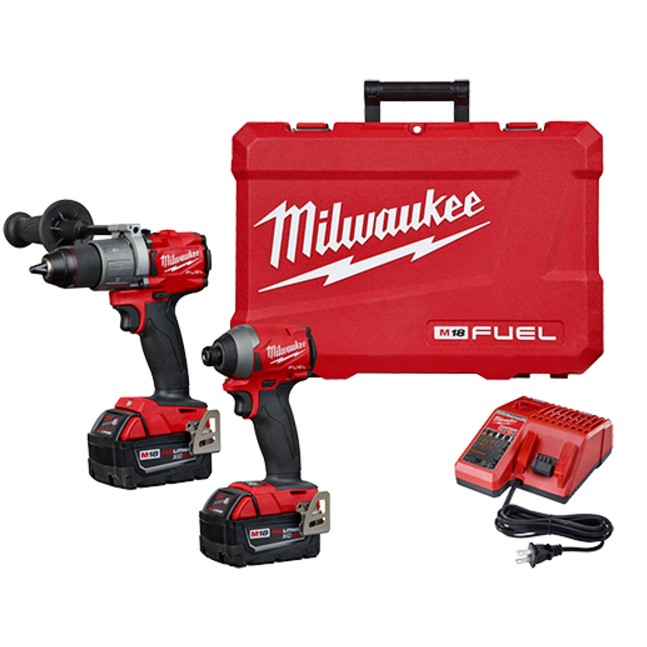 Milwaukee 2997-22 Combo Tool Set 18 Volt