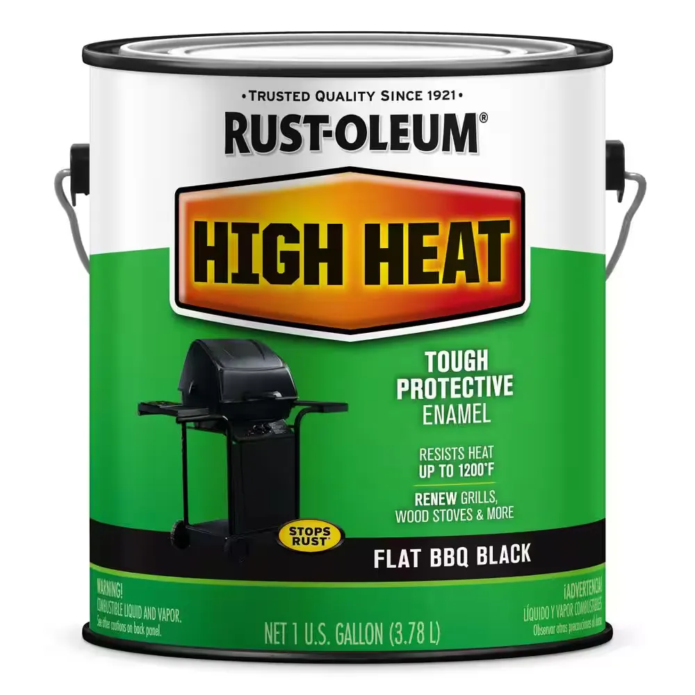 [RUST-OLEUM-233967] Rust-Oleum 233967 High Heat Flat Black 1 Gallon
