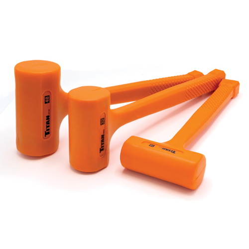 Titan 63143 3 pc. Hi-Viz Dead Blow Hammer Set