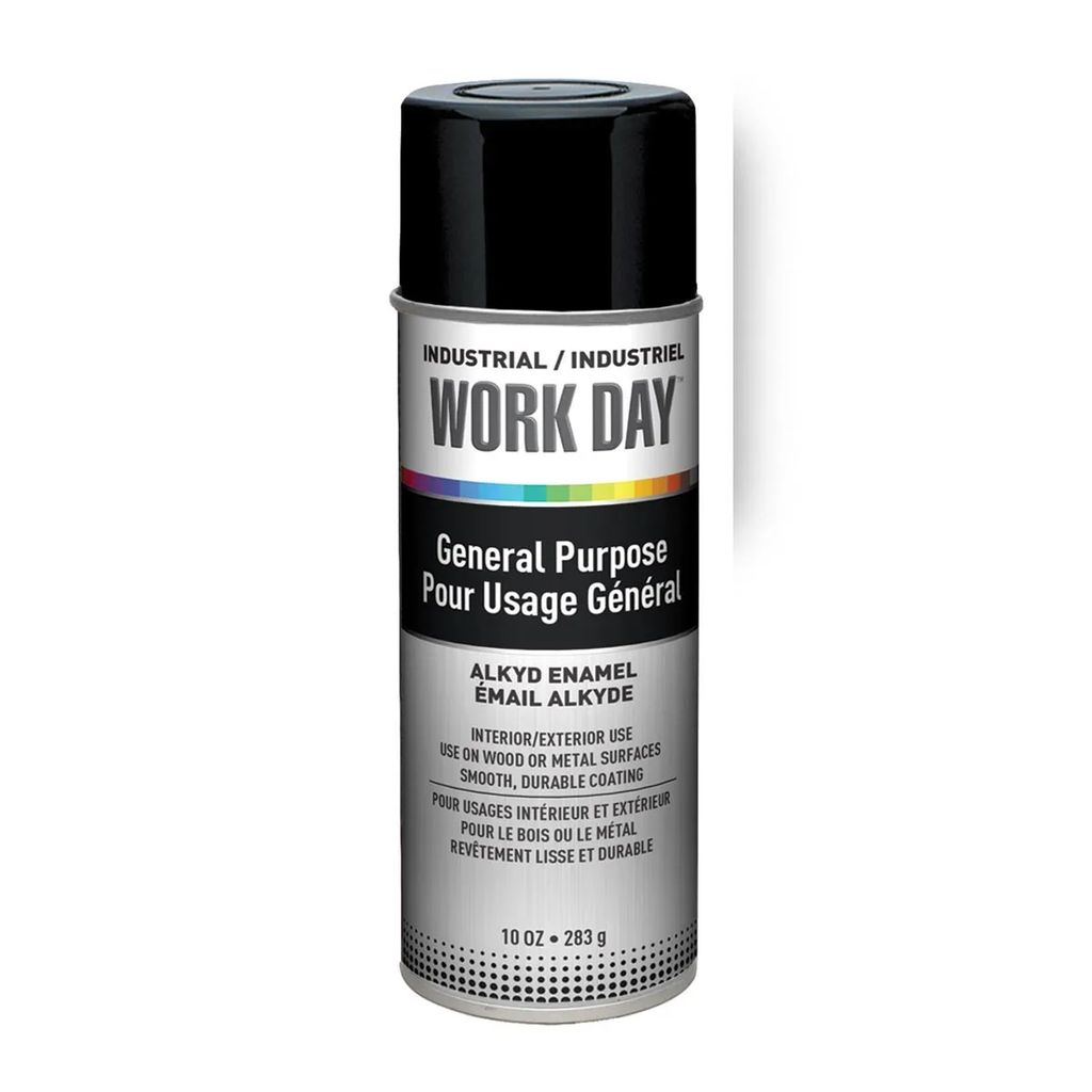 Workday Black Spray Paint ( Gloss Black)