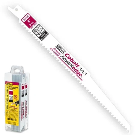 Ivy Classic 28376 Reciprocating Saw Blades 50 PACK 9" 6 TPI