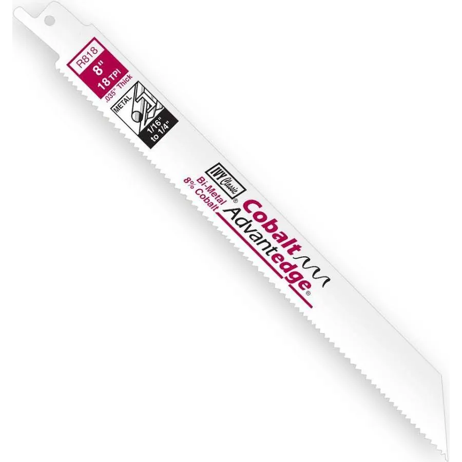 Ivy 28374  Classic Reciprocating Saw Blades 50 PACK 8" 18TPI