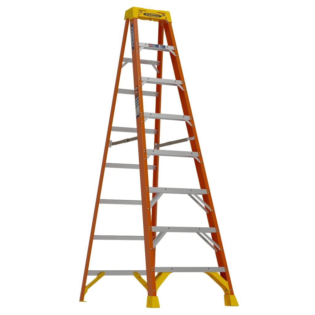 [WERNER 8FT LADDER A] Werner 8 Foot Step A Frame Ladder 300 Lp Cap