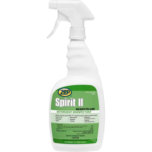 Zep Spirit Ll Rtv Antibacterial Disinfectant Spray 32 Oz