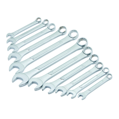 Titan 11 pc. 12 pt. Metric Raised Panel Combination Wrench Set