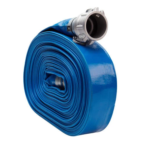 2 Inch X 50 Foot 80 Psi Blue Discharge Hose Cam/ Grove M/F
