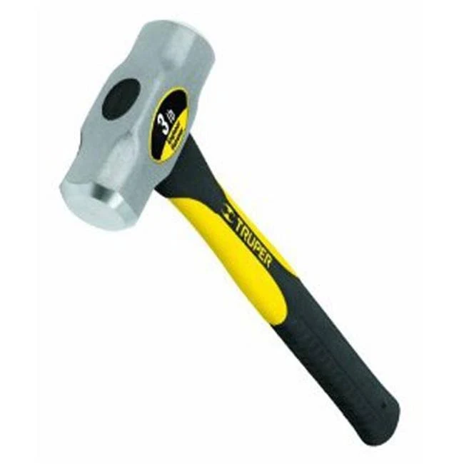 Truper 30926  Engineer Hammer 3 Lb Engineer Hammer Fiberglass Handle 16-inch