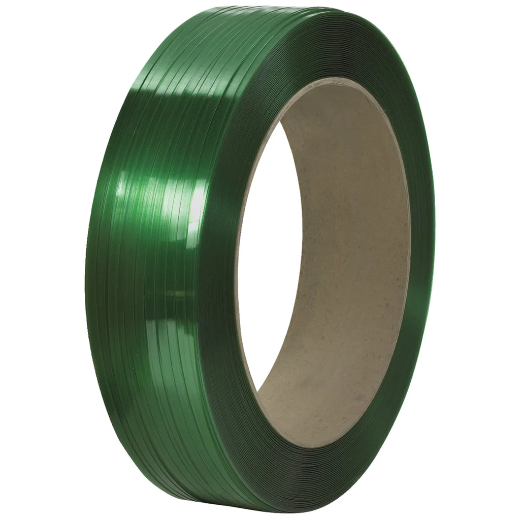 5/8 X 3800 .030 1100 16X6 Green Polyester Strapping